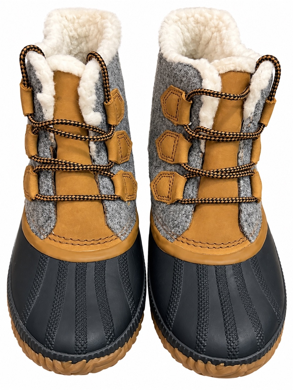 Sorel women Winter & Rain Boots in Gray, Tan & Black
